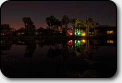 Briarwood Lake at Night